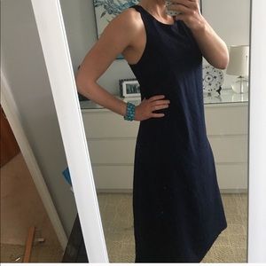 Banana Republic midi dress with twist back